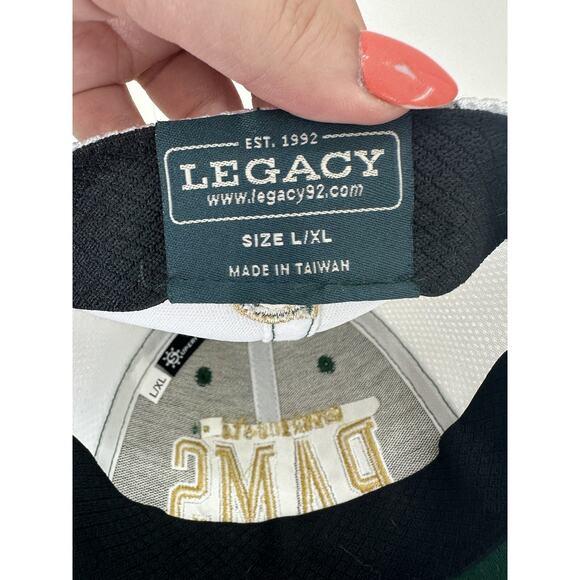 Legacy Hat Fitted L/XL Colorado State Rams Superflex Embroidered Logo Green - Picture 5 of 10